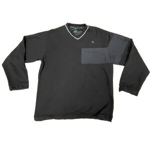 Hugo Boss Golf Pullover Sweatshirt Black Bay Hill Men’s Size Large